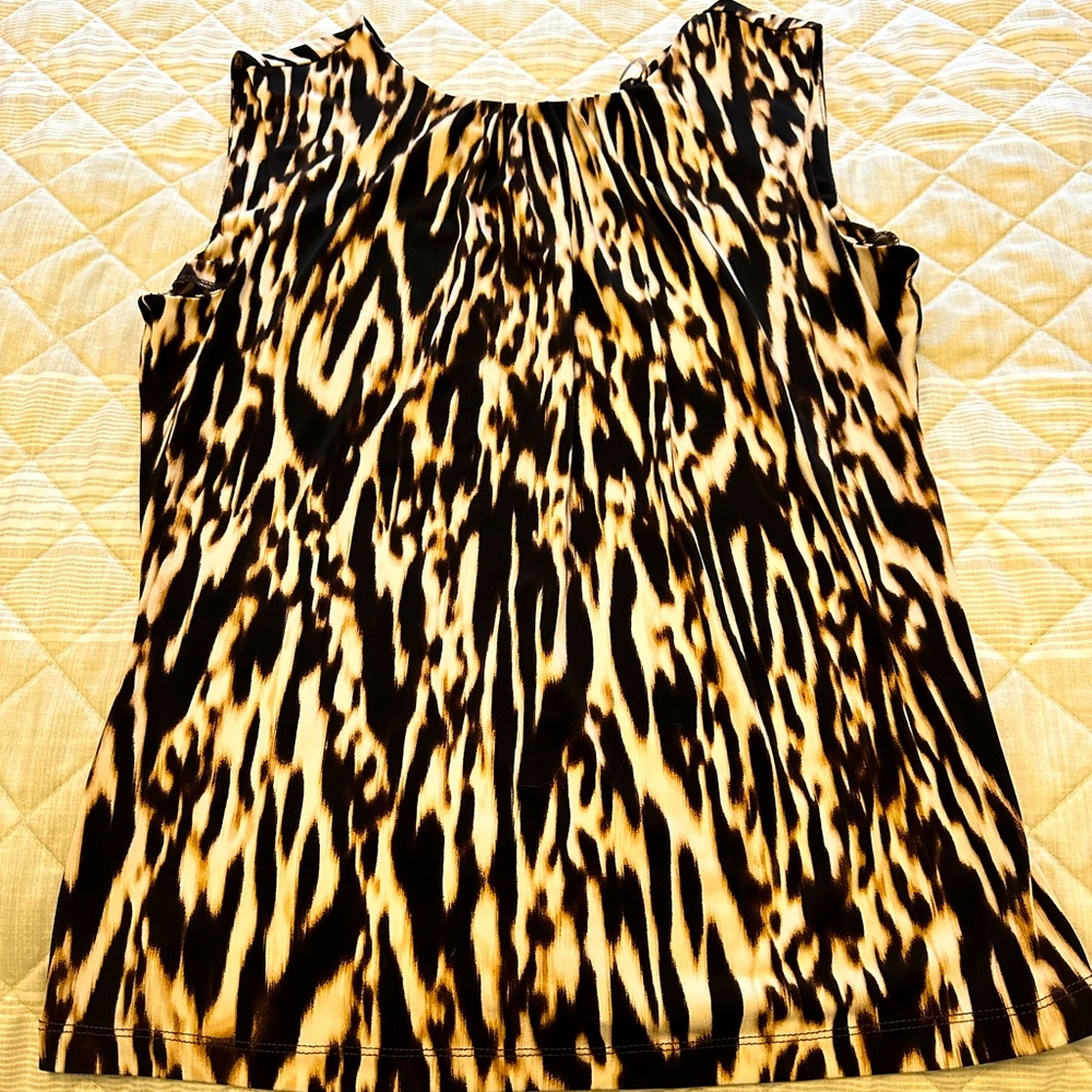 Calvin Klein ladies sleeveless blouse, S